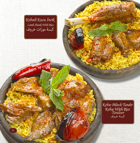 MENU - Al Madina Restaurant